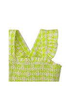 Load image into Gallery viewer, Gingersnaps Gingham Smocked Open-Back Top
