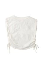 Load image into Gallery viewer, Gingernaps Ruched Sides Sleeveless Tee
