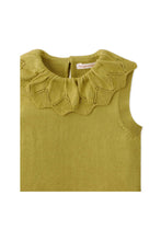 Load image into Gallery viewer, Gingersnaps Scalloped Edge Neck and Hem Knitted Top

