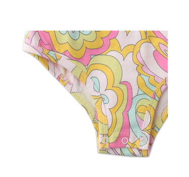 Gingersnaps Psychedelic Print Jersey Bodysuit
