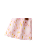 Load image into Gallery viewer, Gingersnaps Ikat  Print Dress W/  Pompoms Tie
