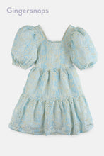 Load image into Gallery viewer, Gingersnaps Stripes Eyelet Button Down Dress
