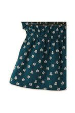 Load image into Gallery viewer, Gingersnaps Ditsy Print Dress W/ Contrast Peter Pan Collar
