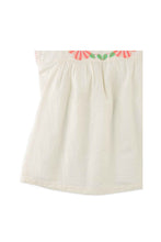 Load image into Gallery viewer, Gingersnaps Mexican Dress with Floral Embro On Yoke and Sleeves
