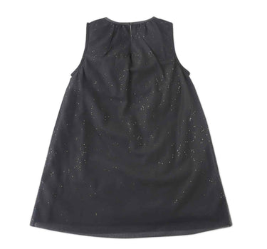 Gingersnaps Lurex Tulle Shift Dress with Corsages
