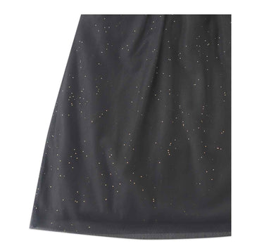 Gingersnaps Lurex Tulle Shift Dress with Corsages
