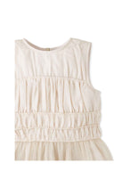 Load image into Gallery viewer, Gingersnaps Dotted Tulle Smocked Bodice Dress

