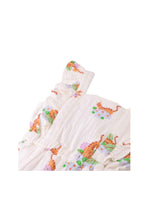 Load image into Gallery viewer, Gingersnaps Printed Muslin Jumpsuit with Ruffled Sleeves
