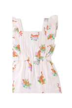 Load image into Gallery viewer, Gingersnaps Printed Muslin Jumpsuit with Ruffled Sleeves
