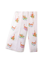 Load image into Gallery viewer, Gingersnaps Printed Muslin Jumpsuit with Ruffled Sleeves
