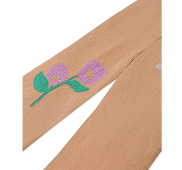 Gingersnaps Strappy Jumpsuit with Front Button Closure and Appliques