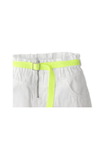 Load image into Gallery viewer, Gingersnaps Scalloped Paper Bag Shorts W/ Garisson Belt
