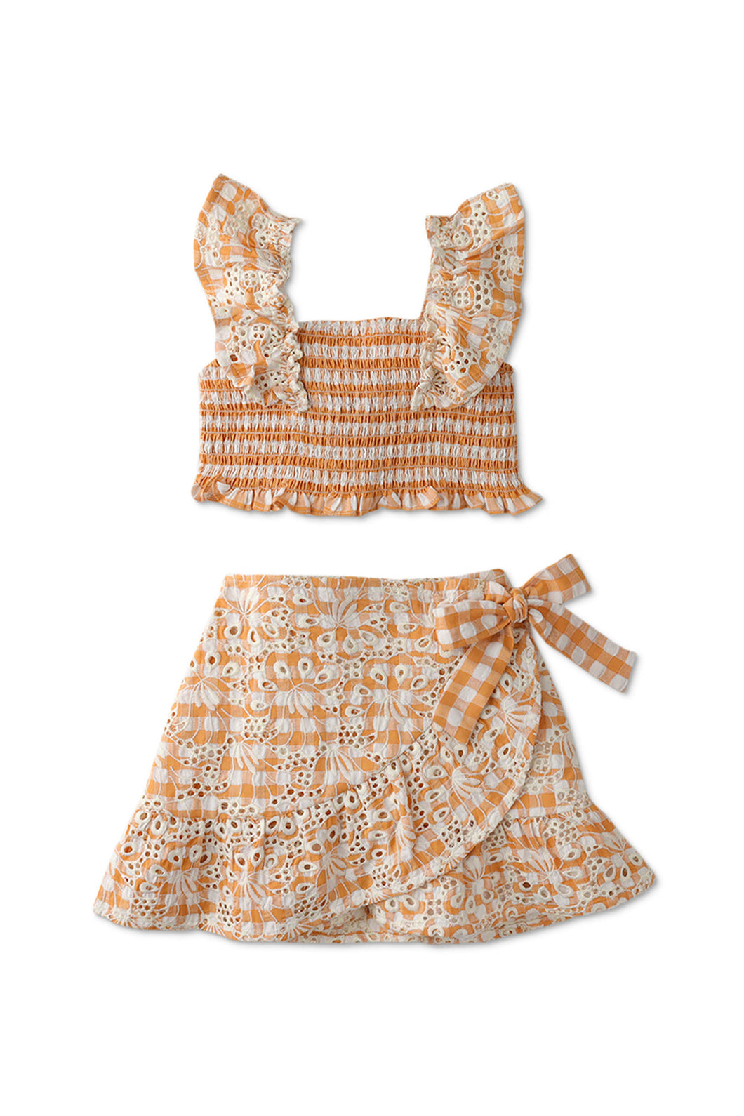 Gingersnaps Tweed Vest Top and Shorts Set