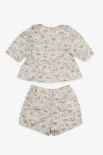 Load image into Gallery viewer, Gingersnaps Scallop Top &amp; Shorts Set

