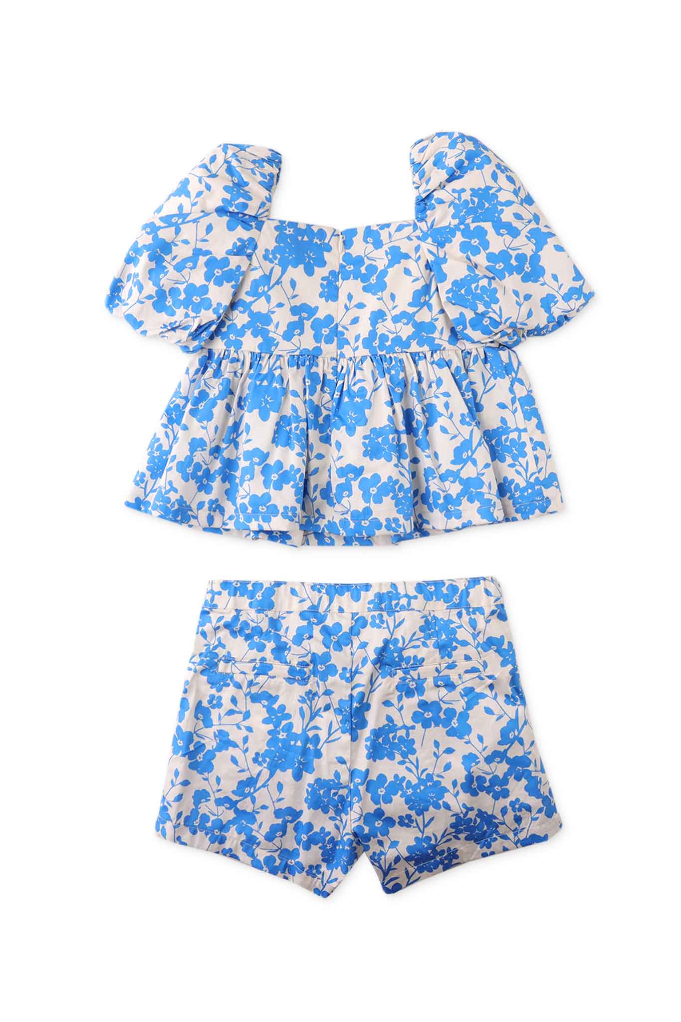 Gingersnaps Empire Top with Sweetheart Neckline Shorts Set
