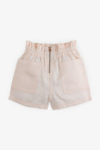 Load image into Gallery viewer, Gingersnaps Paperbag Shorts with Pocket
