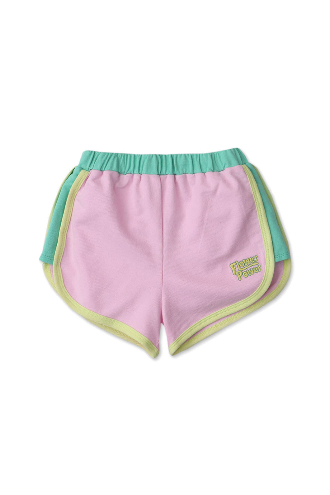 Gingernaps Color Blocking Dolphin Shorts