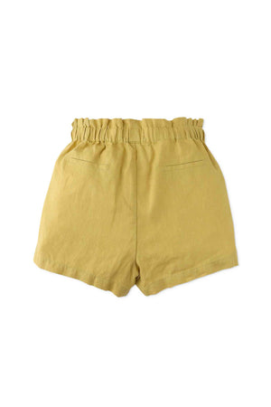 Gingersnaps Pull On Shorts with Contrast Ricrac and Cherry Embro