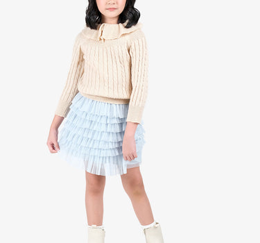 Gingersnaps Uneven Tier Tulle Skirt