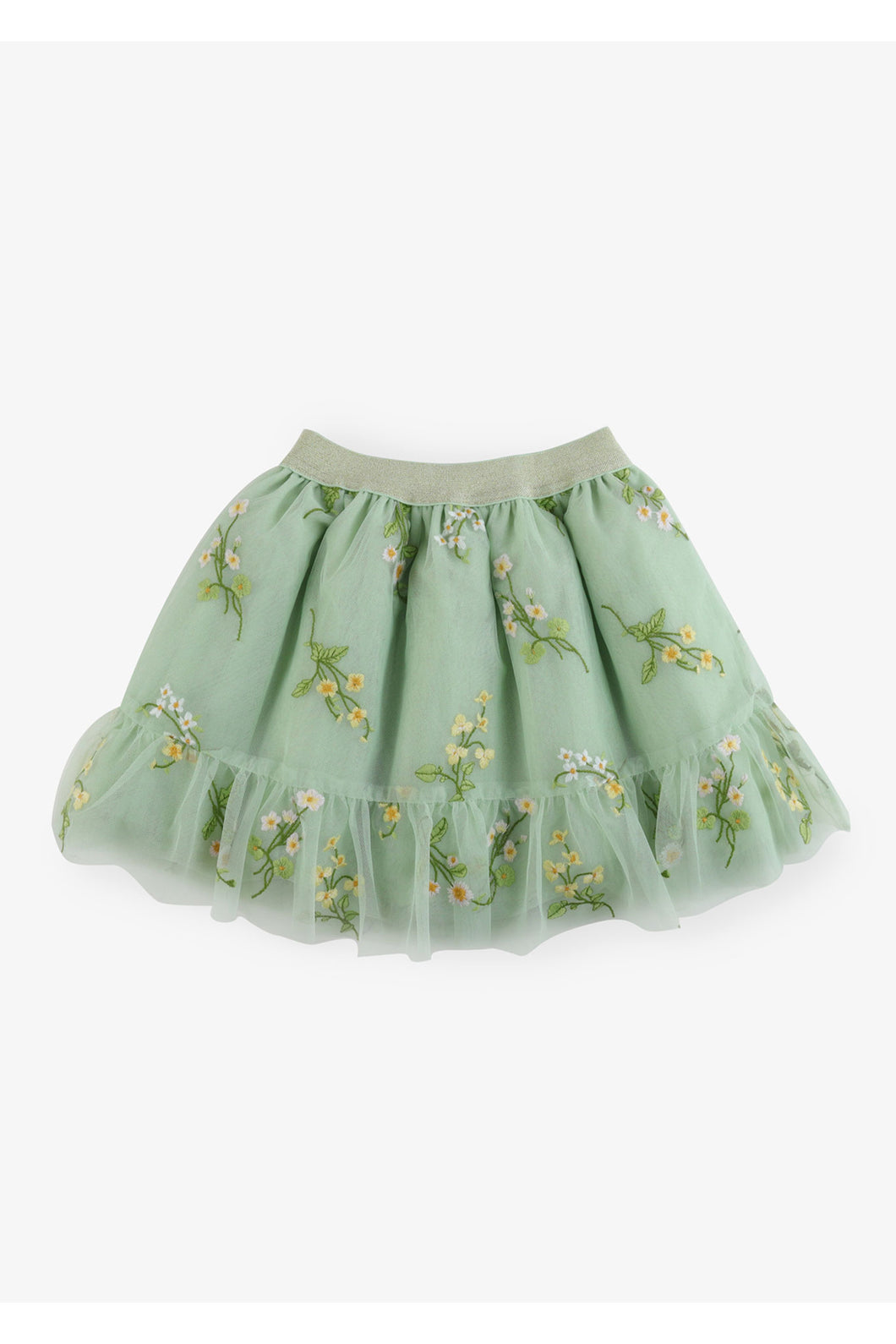 Gingersnaps Embroidered Tulle Skirt