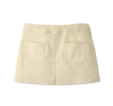 Gingersnaps Denim Short A-Line Skirt with Patch Pocket and Contrast Piping