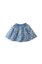 Load image into Gallery viewer, Gingersnaps Retro Floral Skirt W/ Lurex Waistband
