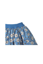 Load image into Gallery viewer, Gingersnaps Retro Floral Skirt W/ Lurex Waistband
