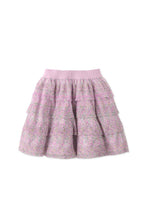 Load image into Gallery viewer, Gingersnaps Printed Electric Pleated Tiered Skirt
