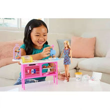 Load image into Gallery viewer, Barbie Ent It Takes Two Cafe Playset With Doll

