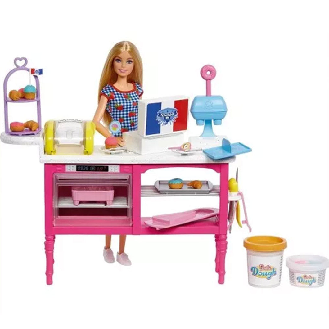 Barbie Ent It Takes Two Cafe Playset With Doll