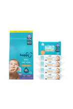 Load image into Gallery viewer, Hoppi Baby Wipes - 20 Pack X 5
