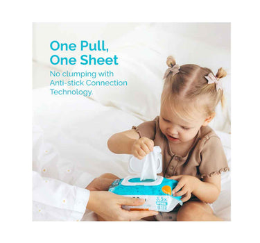 Hoppi Baby Wipes - 20 Pack X 5