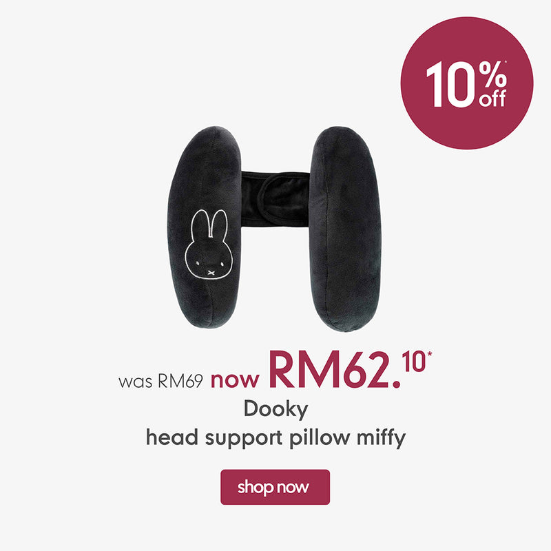 Dooky Head Support Pillow Miffy
