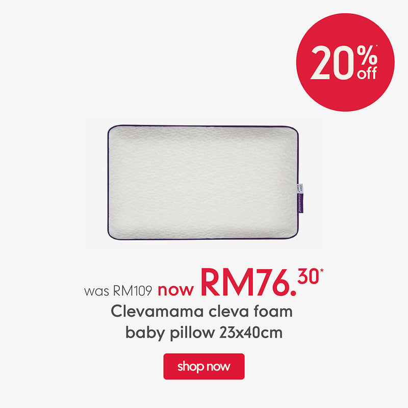 Clevamama Cleva Foam Baby Pillow 23*40cm