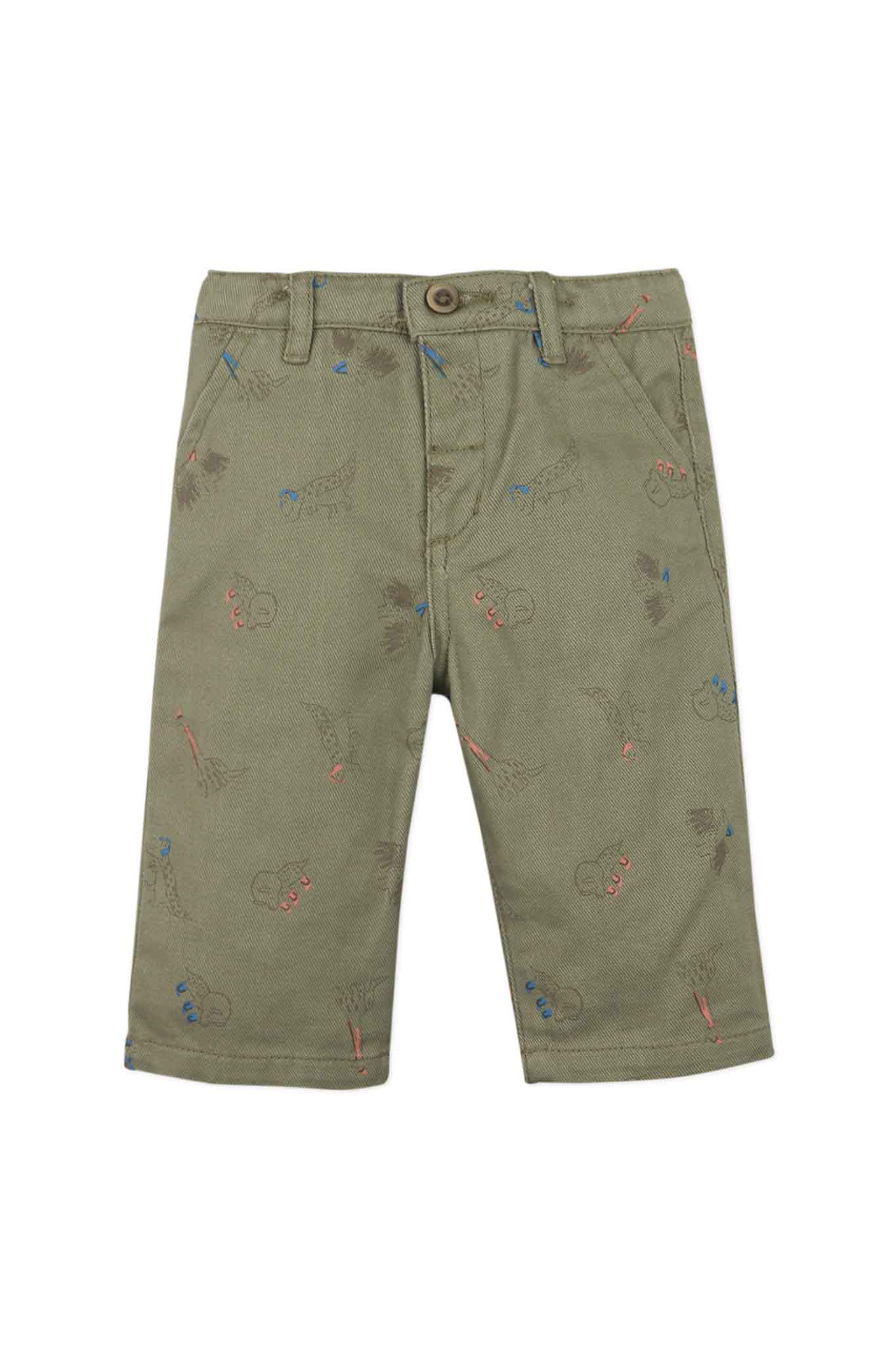 Gingersnaps Harry Dino Party Straight-Leg Pants