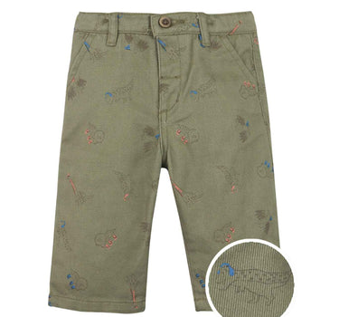 Gingersnaps Harry Dino Party Straight-Leg Pants