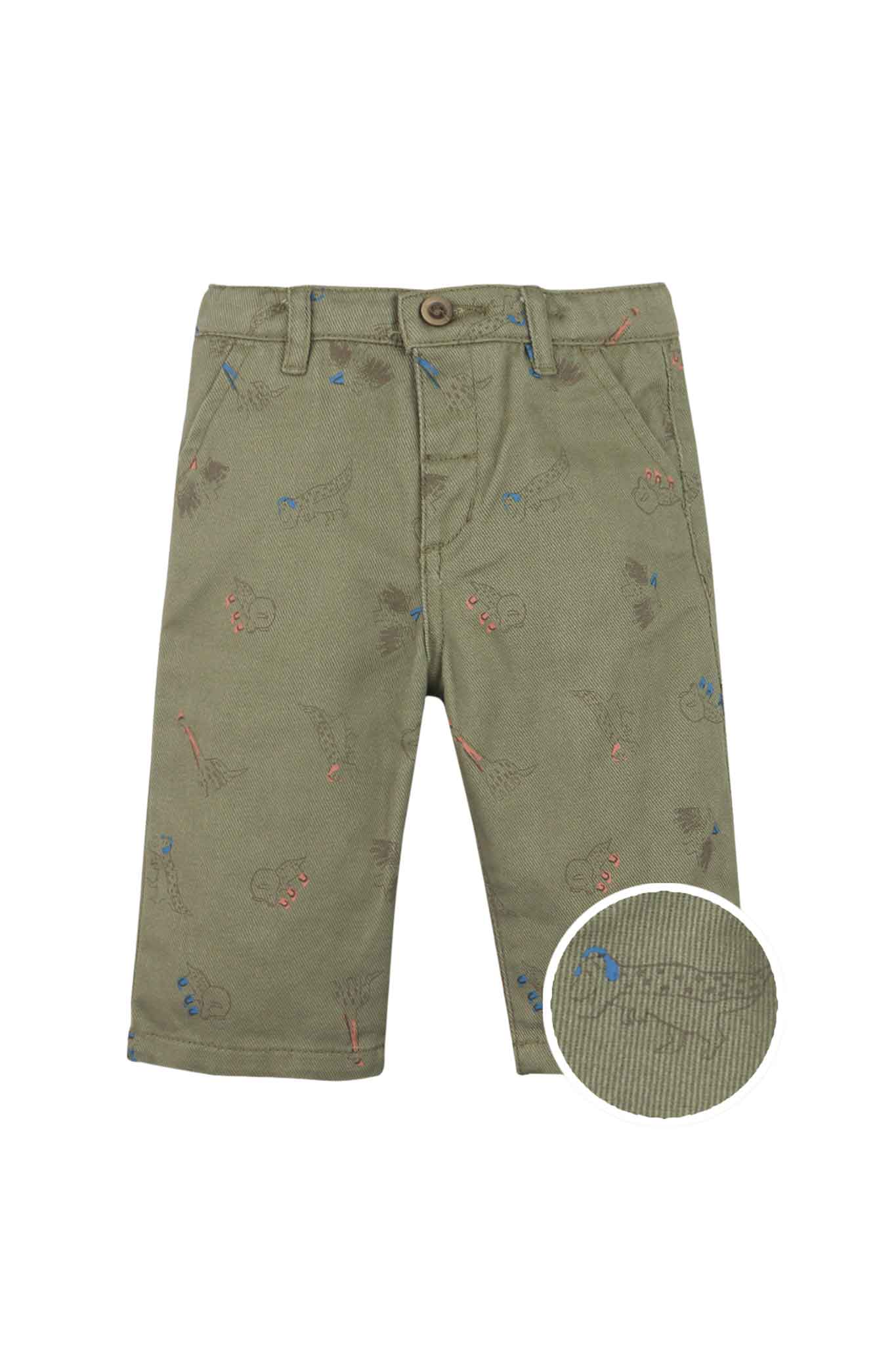 Gingersnaps Harry Dino Party Straight-Leg Pants