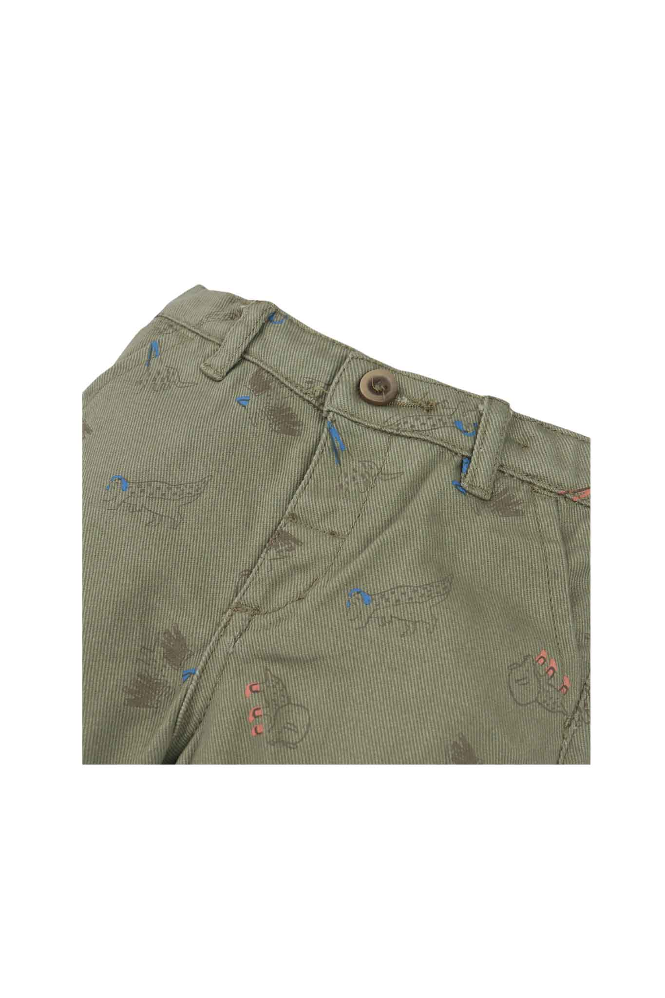 Gingersnaps Harry Dino Party Straight-Leg Pants