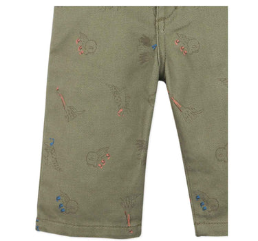 Gingersnaps Harry Dino Party Straight-Leg Pants