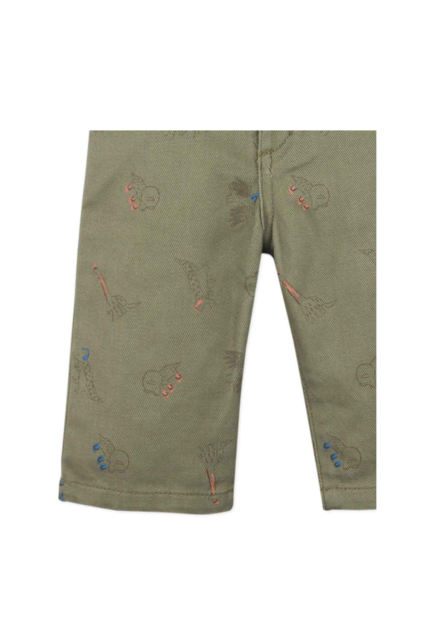 Gingersnaps Harry Dino Party Straight-Leg Pants