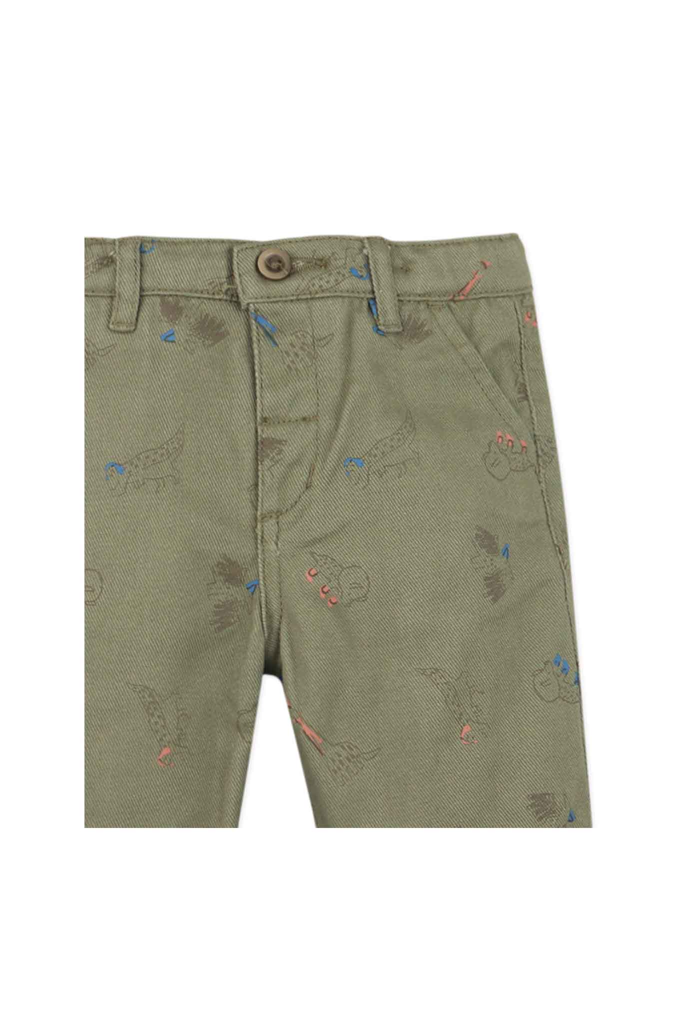 Gingersnaps Harry Dino Party Straight-Leg Pants