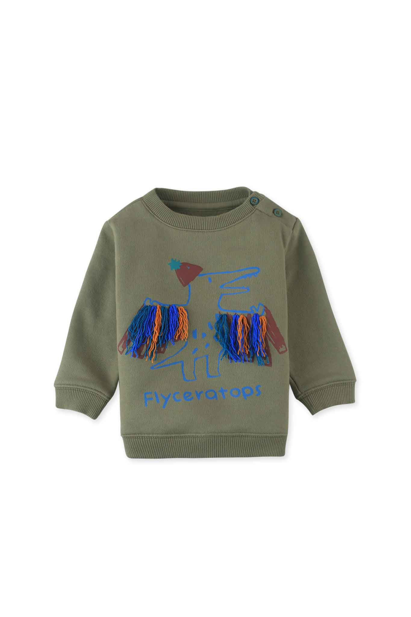 Gingersnaps Fincher Flyceratops Print Sweatshirt