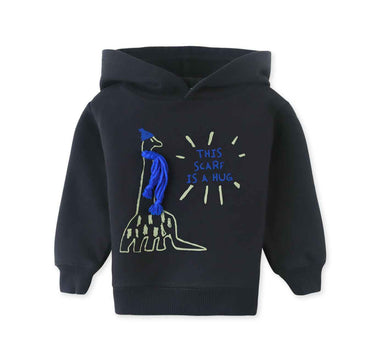 Gingersnaps Baby Aidan Dino Print Hooded Sweatshirt