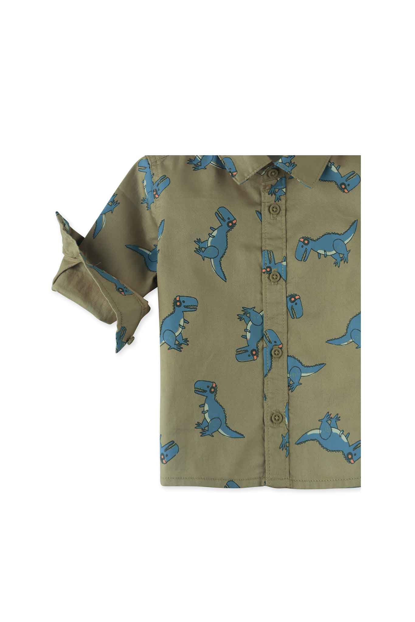 Gingersnaps Zeph Rex Rave Long Sleeve Shirt