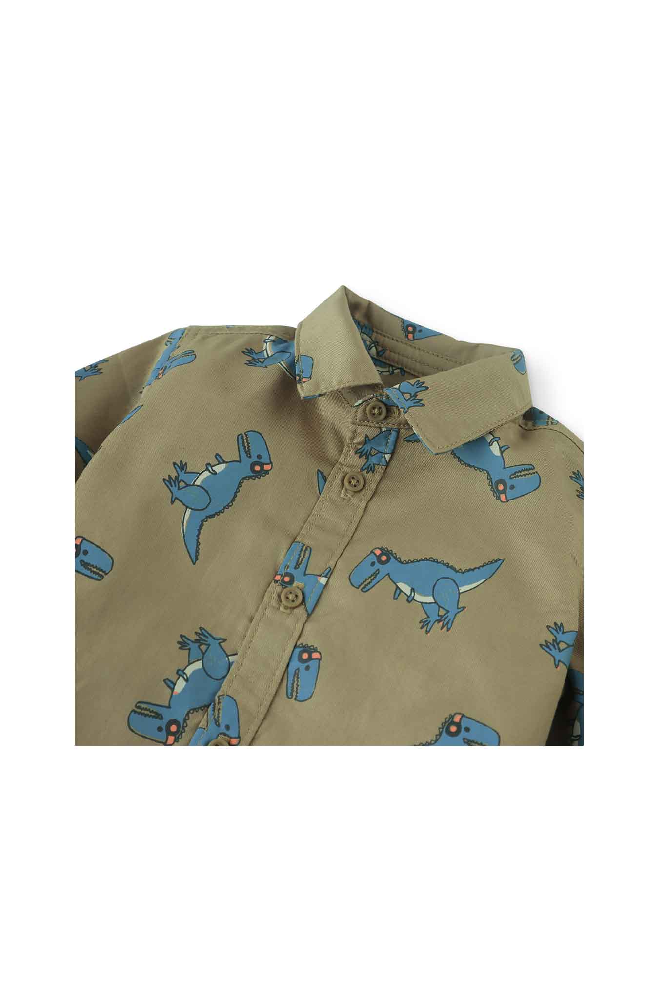 Gingersnaps Zeph Rex Rave Long Sleeve Shirt