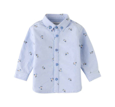 Gingersnaps Baby Tyler Button-Down Long Sleeve Shirt