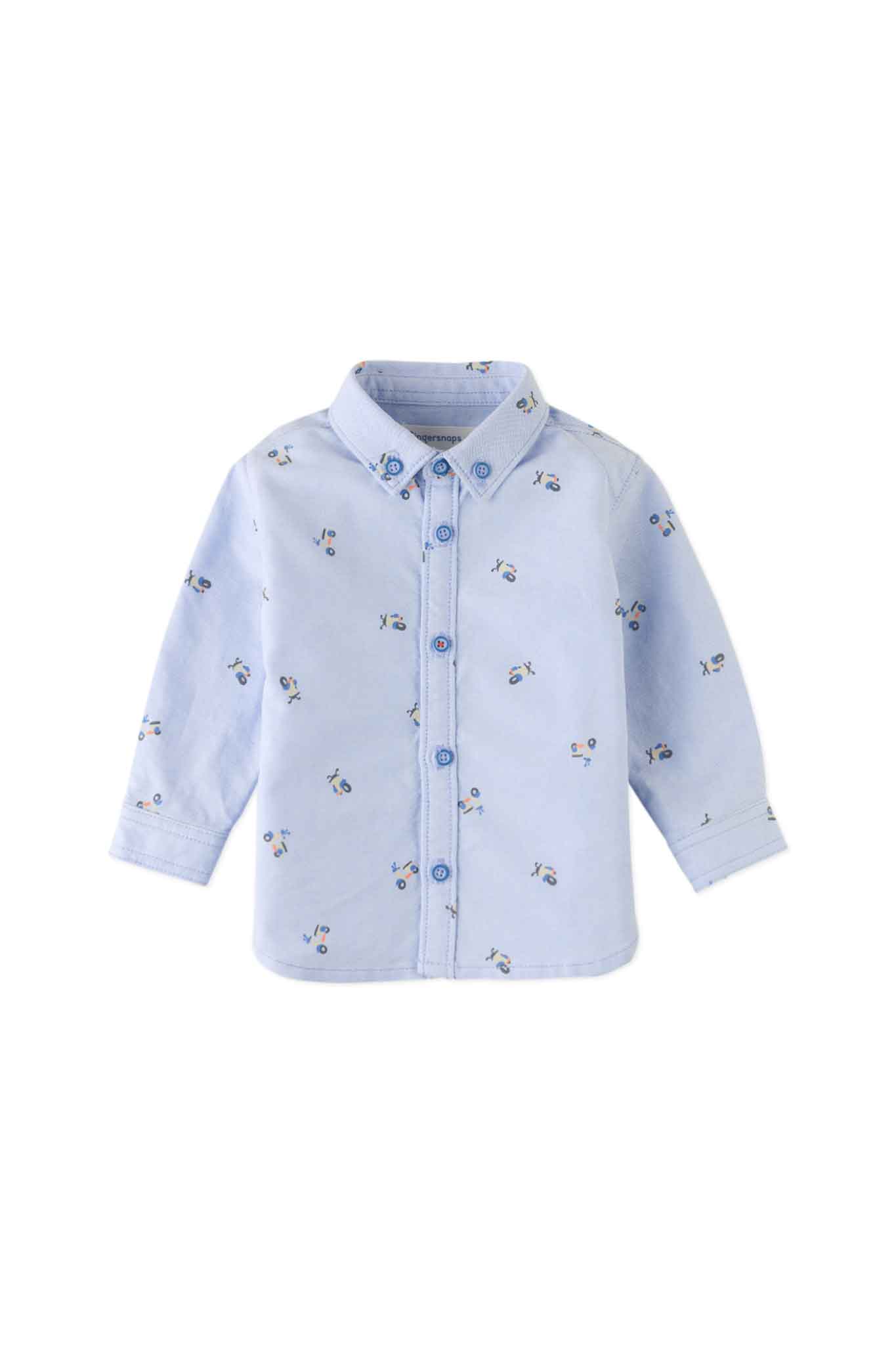 Gingersnaps Baby Tyler Button-Down Long Sleeve Shirt