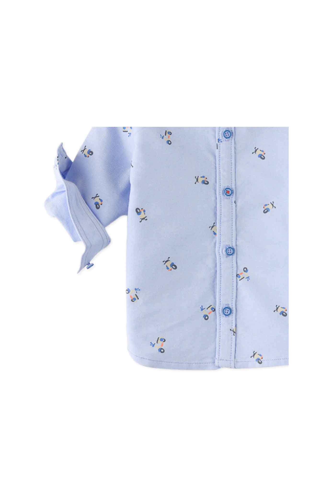 Gingersnaps Baby Tyler Button-Down Long Sleeve Shirt