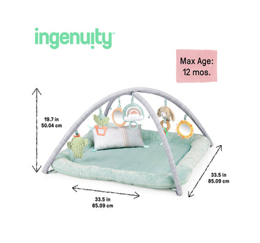 Ingenuity Calm Springs Plush Activity Baby Gym