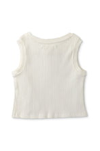 Load image into Gallery viewer, Gingersnaps Sleeveless Rib Top with Ruffles
